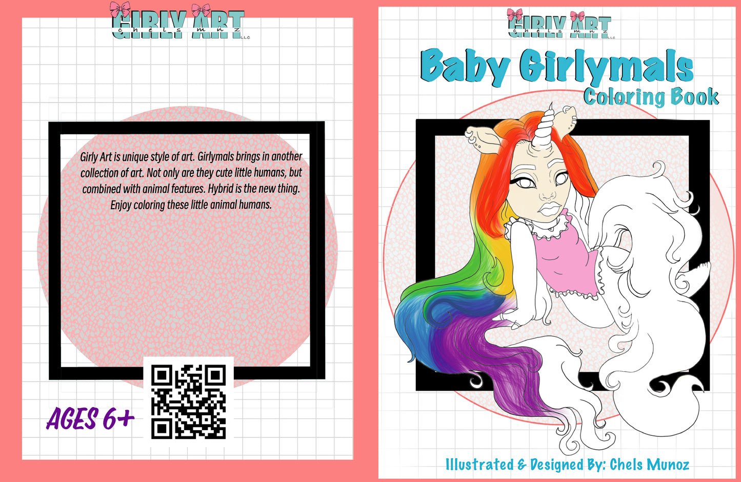 Baby Girlymals Exclusive Coloring Book