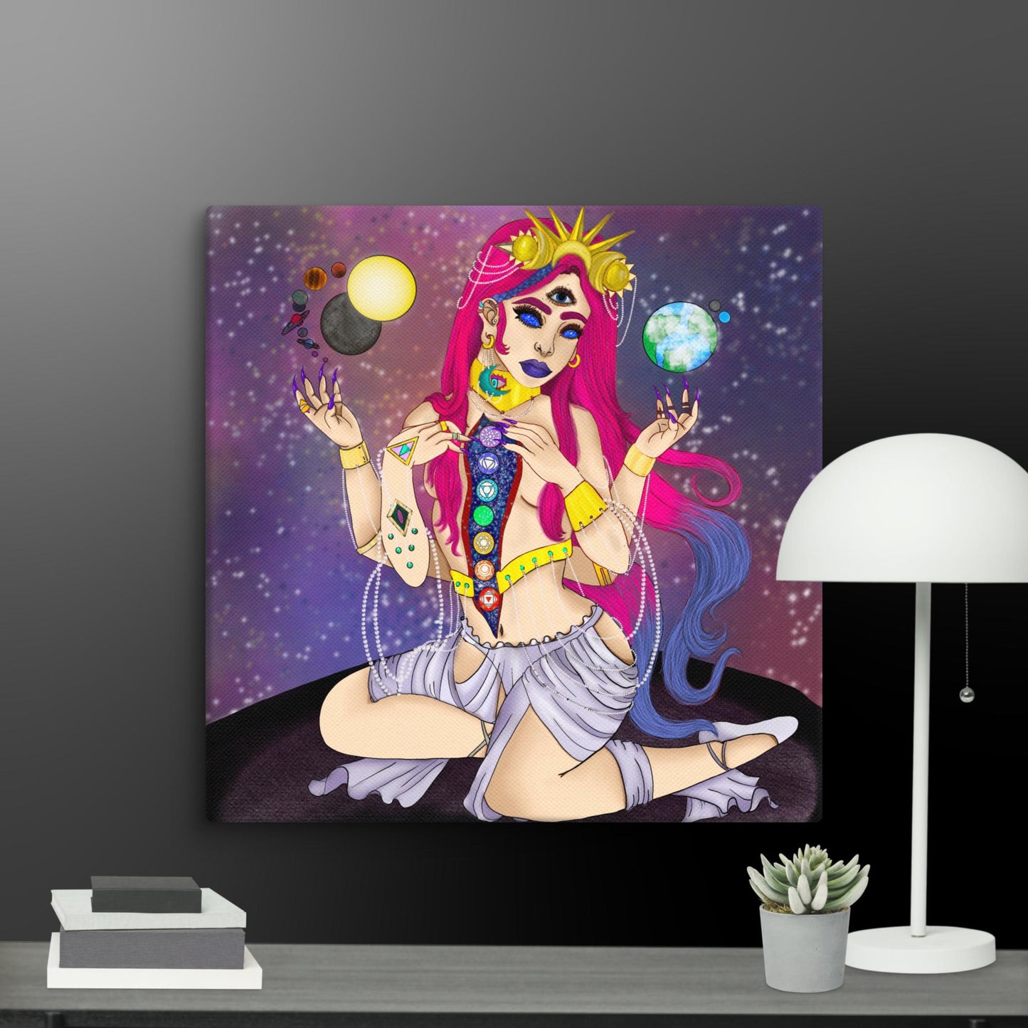 Universe Godess Canvas